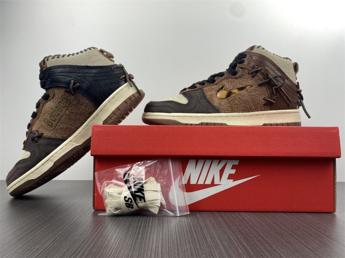 Free shipping from maikesneakers Nike Dunk SB High Bodega Legend Fauna Brown CZ8125-200