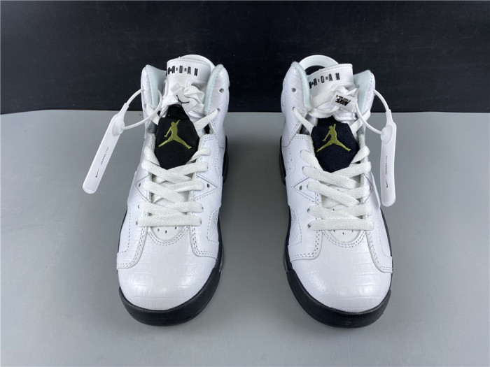 Free shipping maikesneakers Air Jordan 6 GS 384665-110