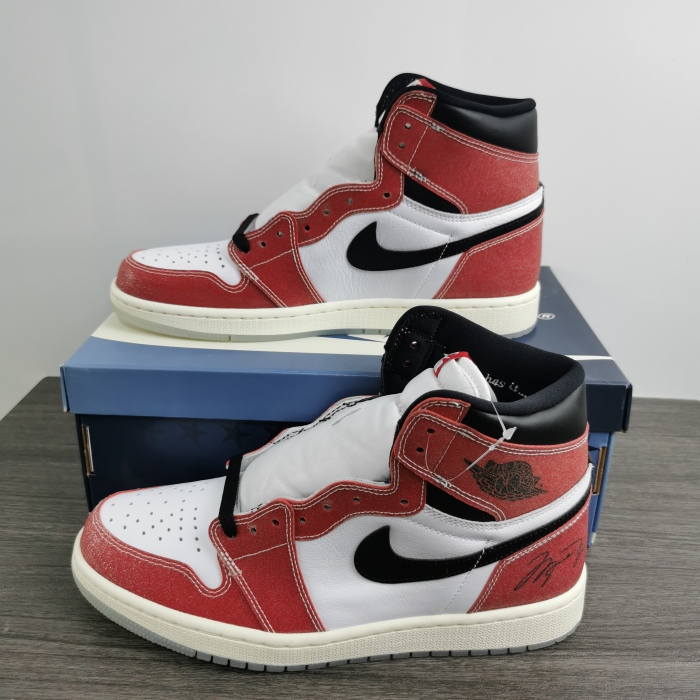 Free shipping maikesneakers Trophy Room x Air Jordan 1 High OG DA2728-100