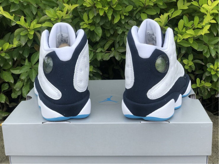 Free shipping maikesneakers Air Jordan 13 “Dark Powder Blue” 414571-144