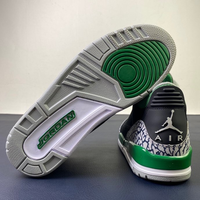 Free shipping maikesneakers Air Jordan 3 Pine Green CT8532-030