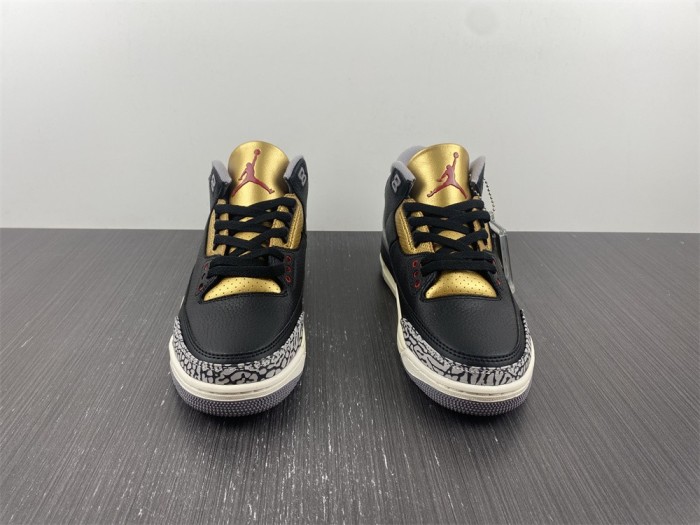 Free shipping maikesneakers Air Jordan 3 WMNS “Black Gold” CK9246-067