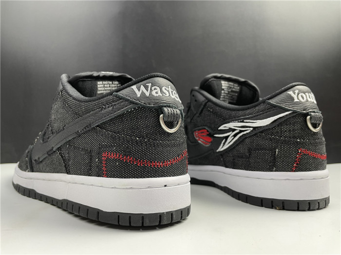 Free shipping from maikesneakers Wasted Youth × Nike Dunk SB Low “Black” DD8386-001