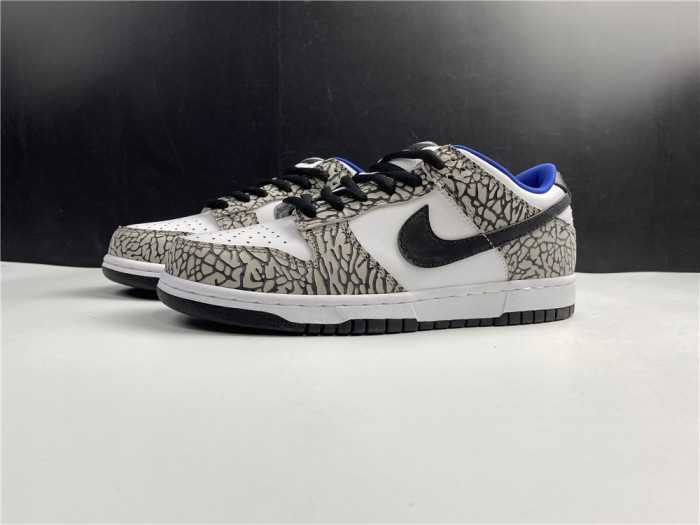 Free shipping from maikesneakers Supreme × Nike SB Dunk Low “White Cement 304292-001