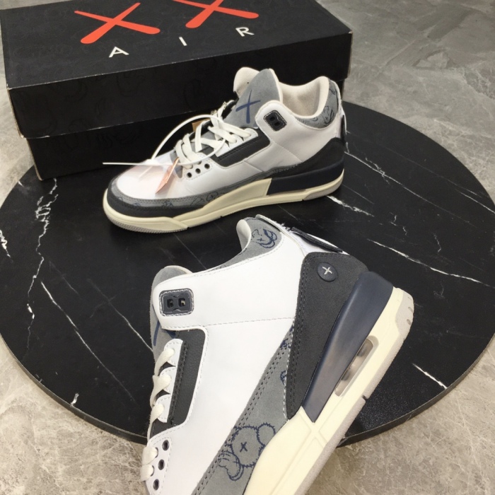 Free shipping maikesneakers Air Jordan 3 KAWS