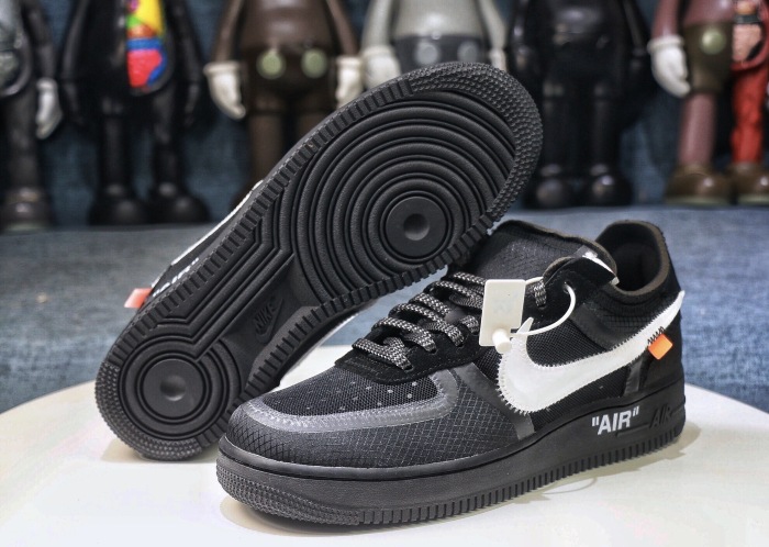 Free shipping from maikesneakers Off-White x Air Force 1 Black