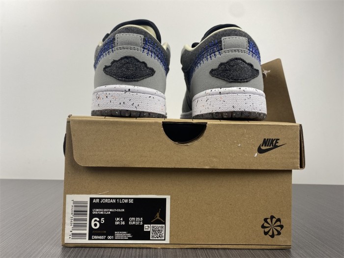 Free shipping maikesneakers Air Jordan 1 Low Crater DM4657-001