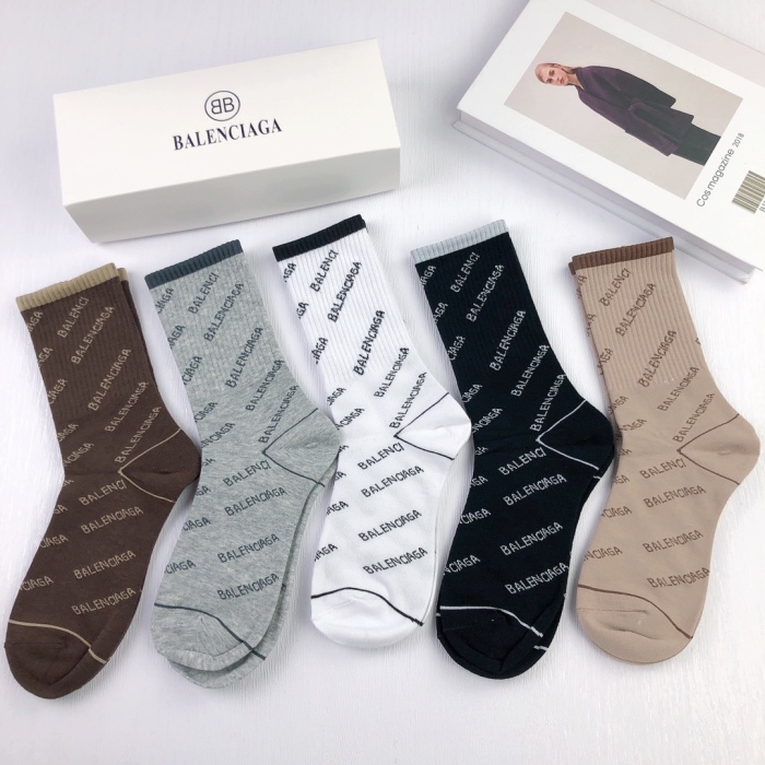 Free shipping maikesneakers Socks 5 pairs