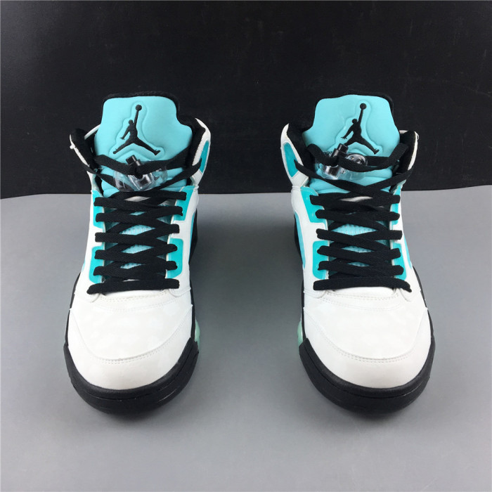 Free shipping maikesneakers Air Jordan Retro 5 IslandGreen CN2932-100