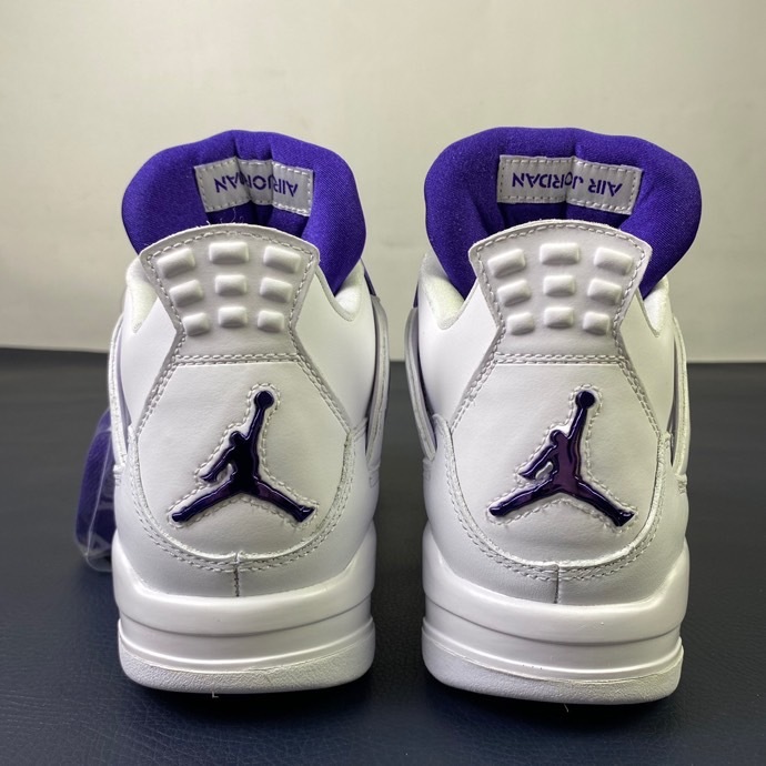 Free shipping maikesneakers Air Jordan 4 Retro Metallic Purple (GS) CT8527-115