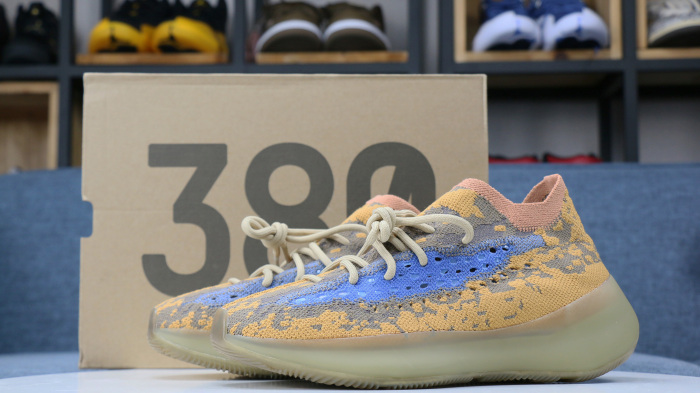 Free shipping maikesneakers Free shipping maikesneakers Yeezy Boost 380 Blue Oat Reflective