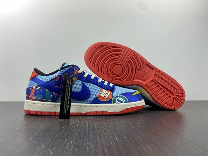 Free shipping from maikesneakers Nike Dunk Low Firecracker DH4966-446