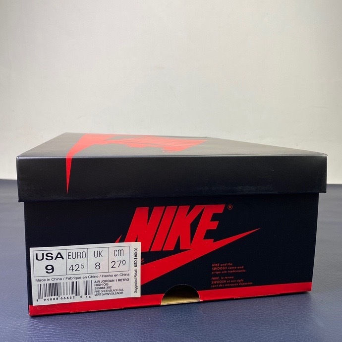 Free shipping maikesneakers Air Jordan 1 555088-302
