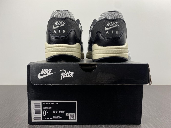 Free shipping from maikesneakers Nike Air Max 1 Patta Waves Black DQ0299-001