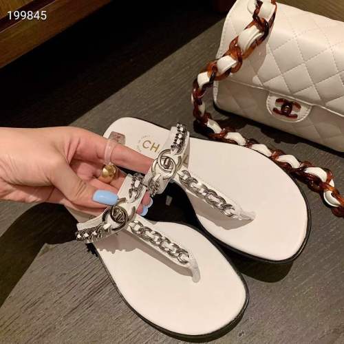 Free shipping maikesneakers Women C*hanel Top Sandals