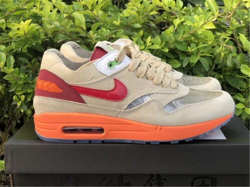 Free shipping from maikesneakers CLOT x Nike Air Max 1 “Kiss of Death” DD1870-100