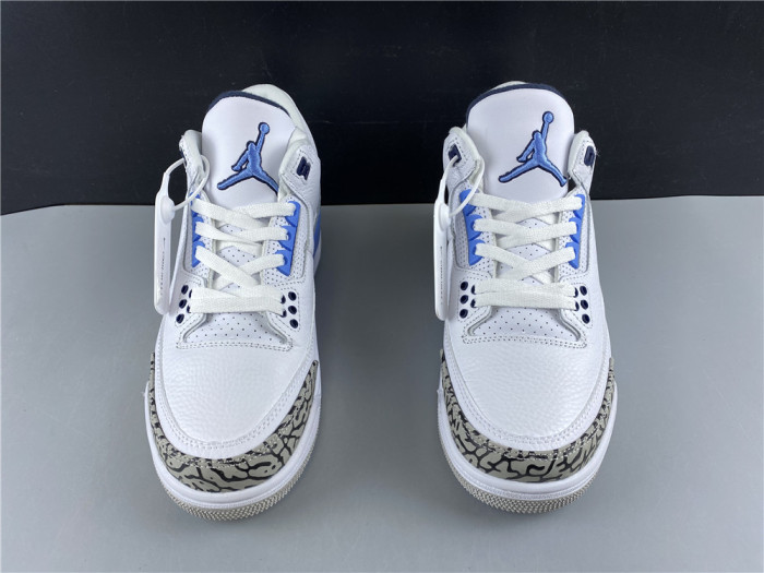 Free shipping maikesneakers Air Jordan3 UNC CT8532-104