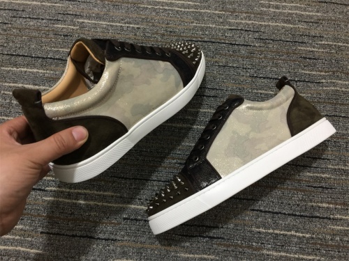 Free shipping maikesneakers Men C*hristian L*ouboutin Low Top Sneaker