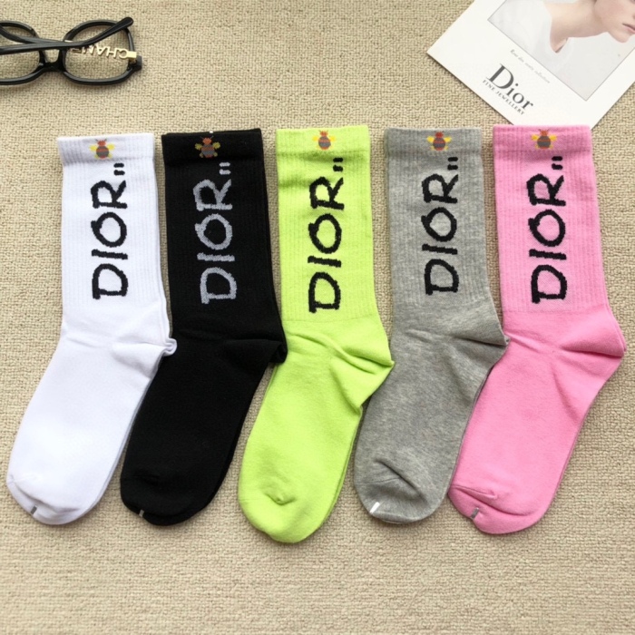 Free shipping maikesneakers Socks 5 pairs