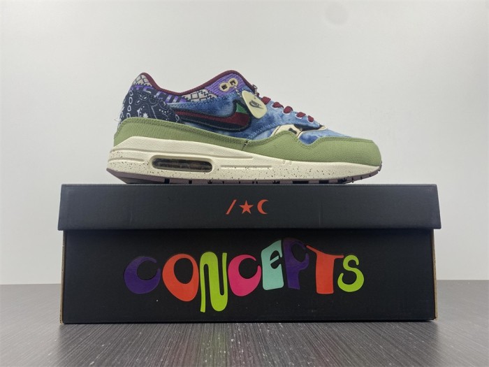 Free shipping from maikesneakers Nike Air Max 1x Concepts DN1803-300