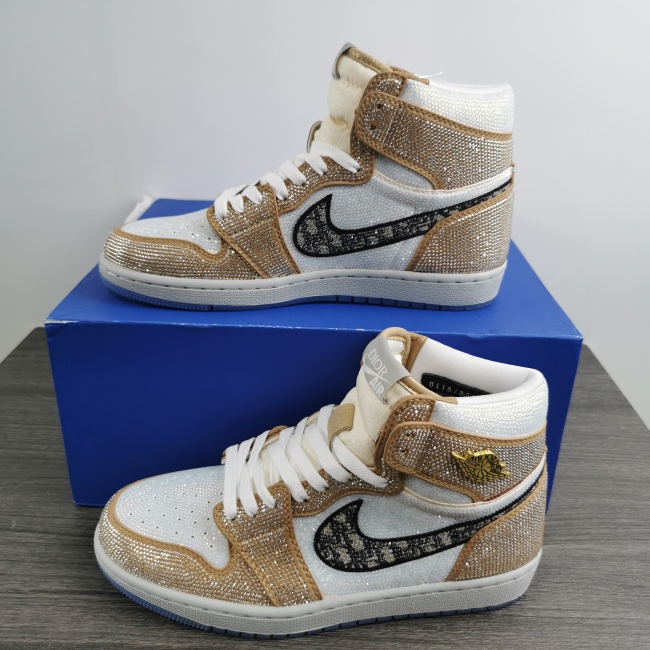 Free shipping maikesneakers Air Jordan 1 D*ior