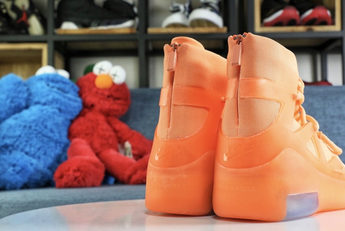 Free shipping from maikesneakers Nike Air Fear Of God 1 Orange Pulse