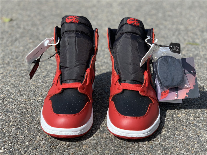 Free shipping maikesneakers Air Jordan 1 Hi 85 “Varsity Red” BQ4422-600