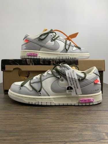 Free shipping from maikesneakers OFF-WHITE x Nike Dunk Low 50