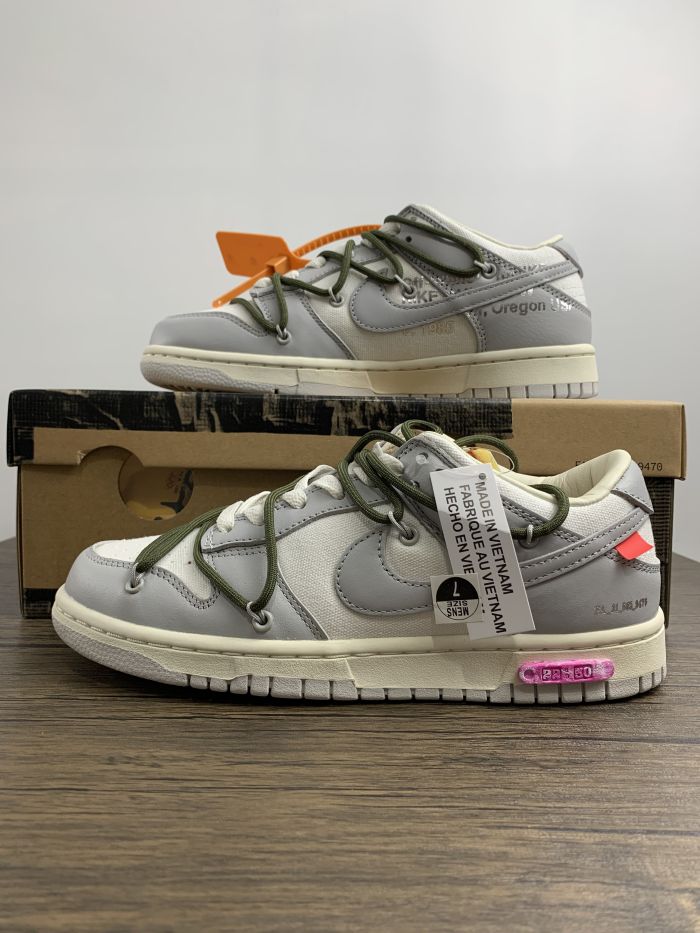 Free shipping from maikesneakers OFF-WHITE x Nike Dunk Low 50