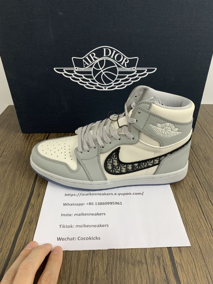 Free shipping maikesneakers  D*ior Air Jordan 1  high og aj