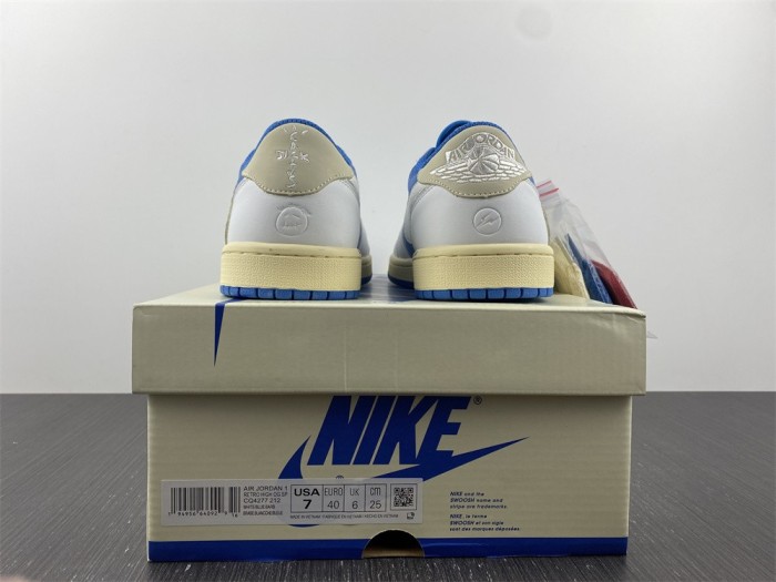 Free shipping maikesneakers T*ravis S*cott x Air Jordan 1 Low