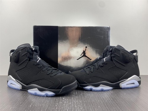 Free shipping maikesneakers Air Jordan 6 Metallic Silver DX2836-001