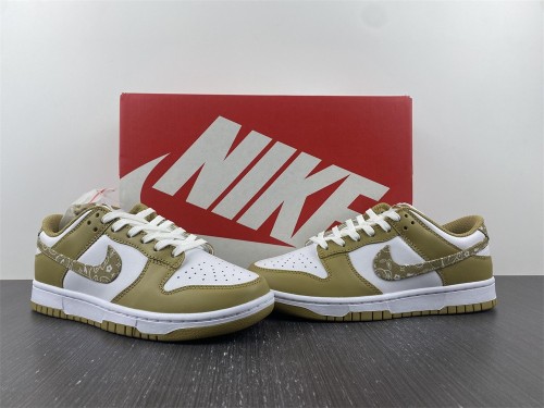 Free shipping from maikesneakers Nike Dunk Low Barley Paisley DH4401-104