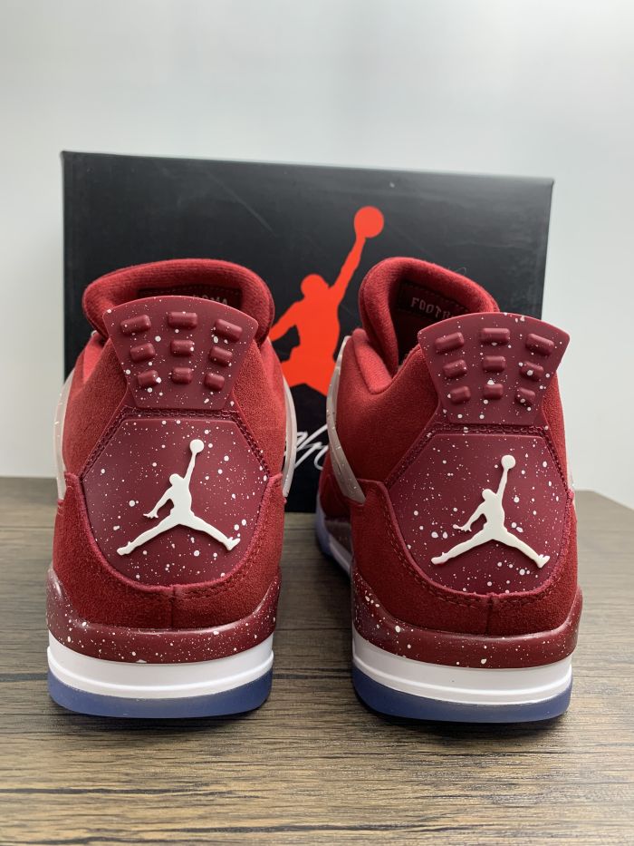 Free shipping maikesneakers Nike Air Jordan 4  Retro ls  Lightning   Red
