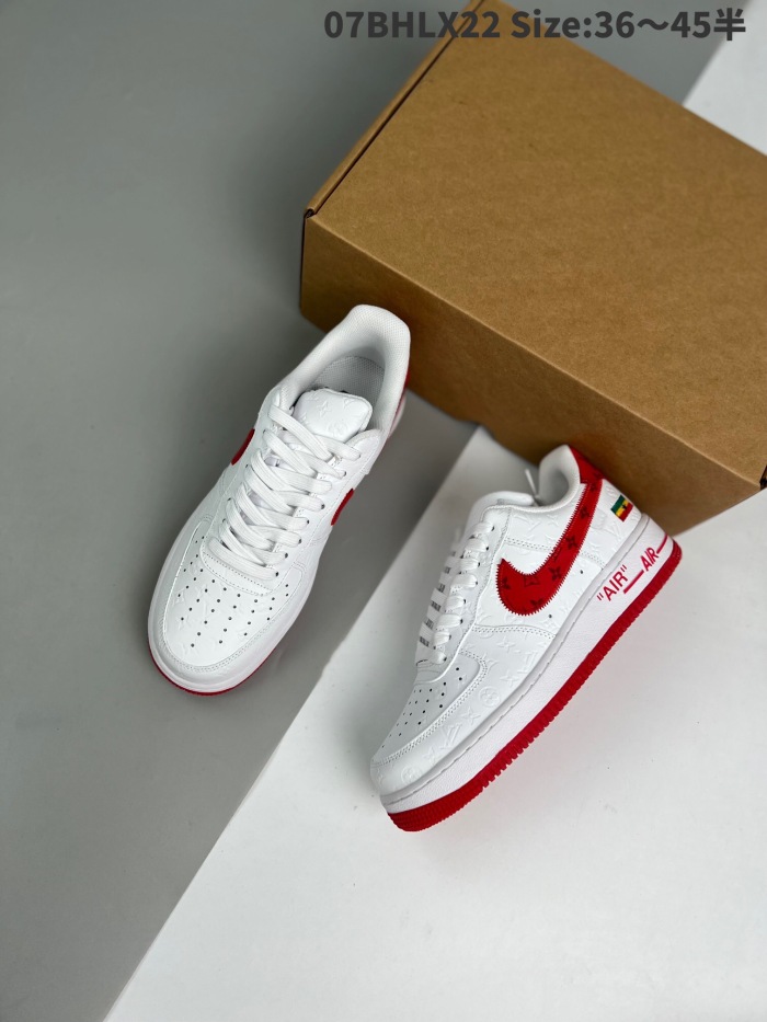Free shipping from maikesneakers Men  Women L*ouis V*uitton * nike air force 1 Top Sneakers