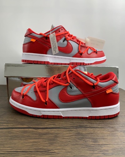 Free shipping from maikesneakers OFF-WHITE xFutura x Nike Dunk Low