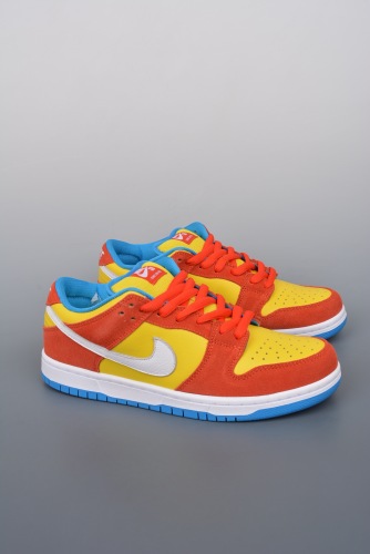 Free shipping from maikesneakers Nike Dunk Low  Bart Simpson