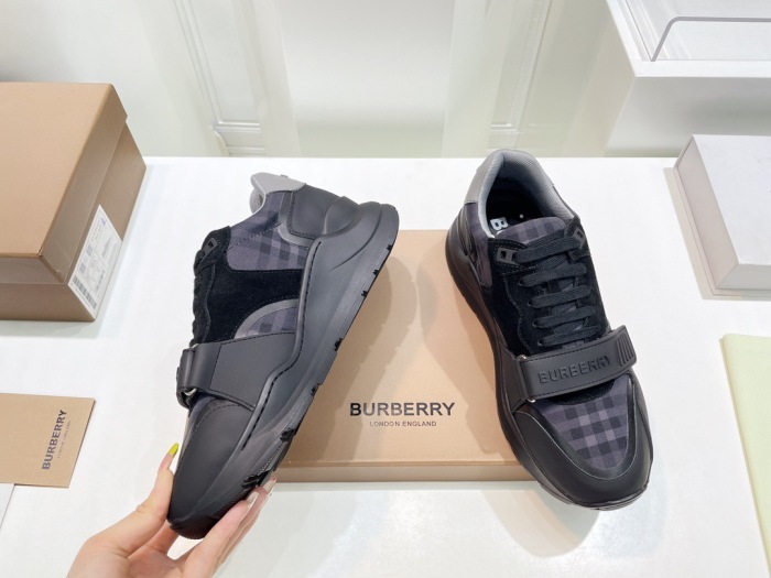 Free shipping maikesneakers Men  Women  B*urberry   Top Sneakers