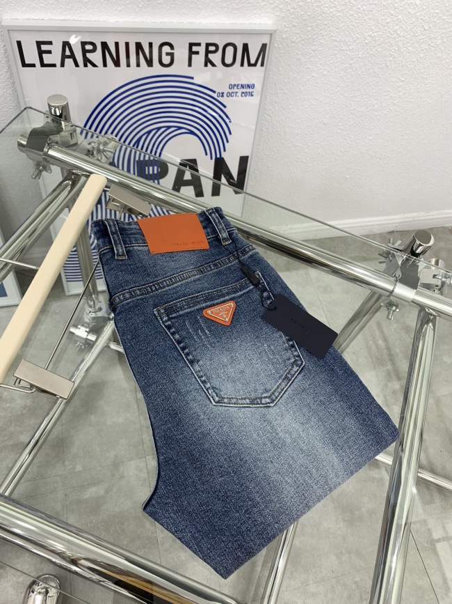 Free shipping maikesneakers Men Jeans P*rada Top Quality 2022