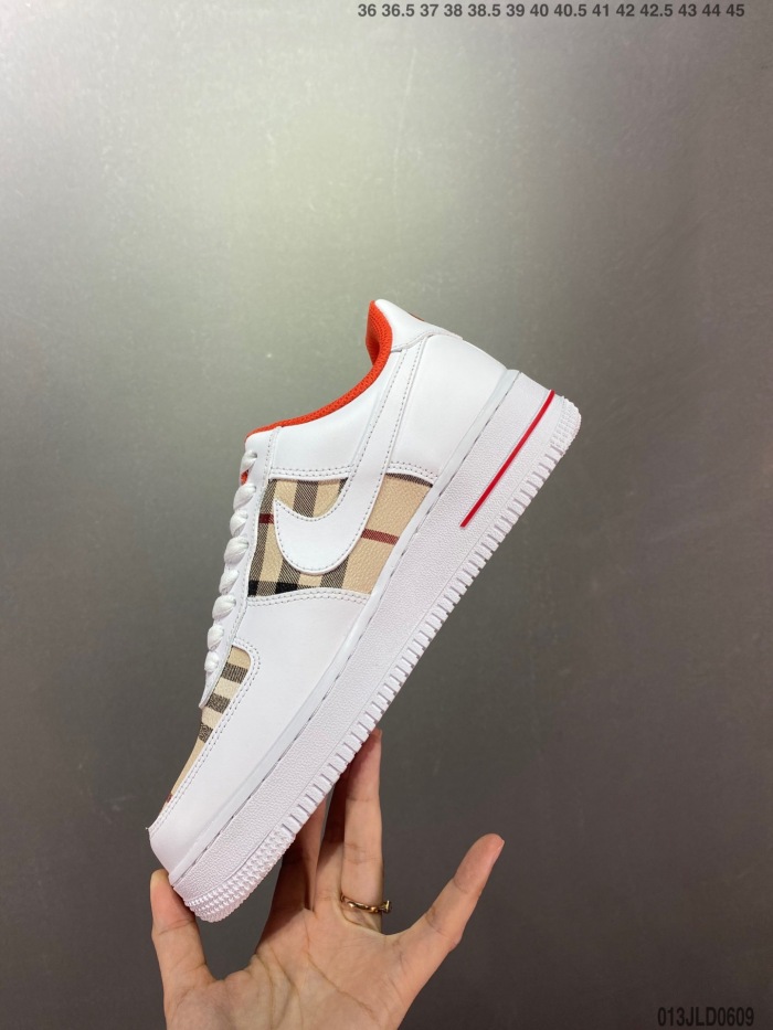 Free shipping from maikesneakers Nike Air Force 1  07 +B*urberry