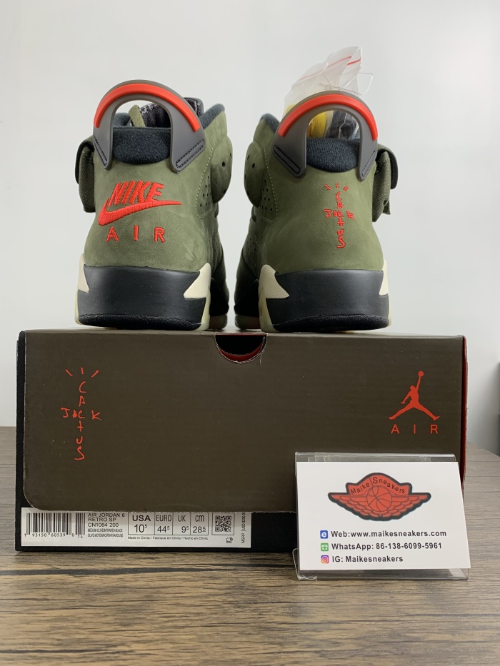 Free shipping maikesneakers Air Jordan 6 CN1084-200