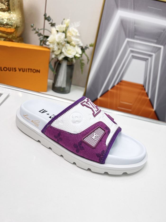 Free shipping maikesneakers Men Women  L*ouis V*uitton Slippers ( Maikesneakers)