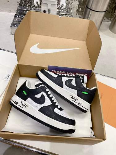 Free shipping from maikesneakers Men Women L*ouis V*uitton x NIKE Air force1 22ss Sneakers ( Maikesneakers)