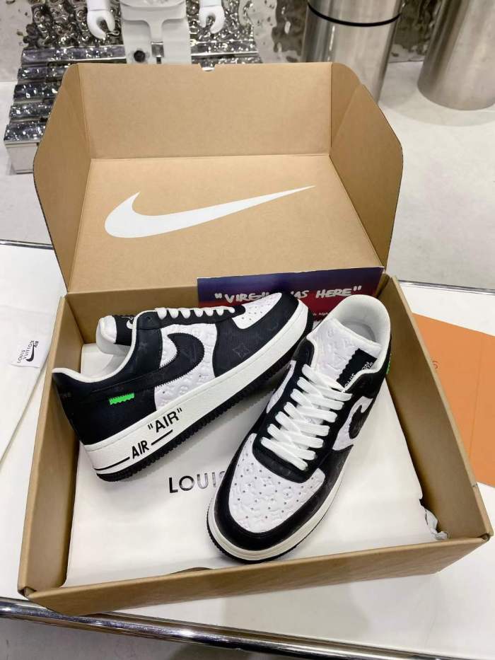 Free shipping from maikesneakers Men Women L*ouis V*uitton x NIKE Air force1 22ss Sneakers ( Maikesneakers)