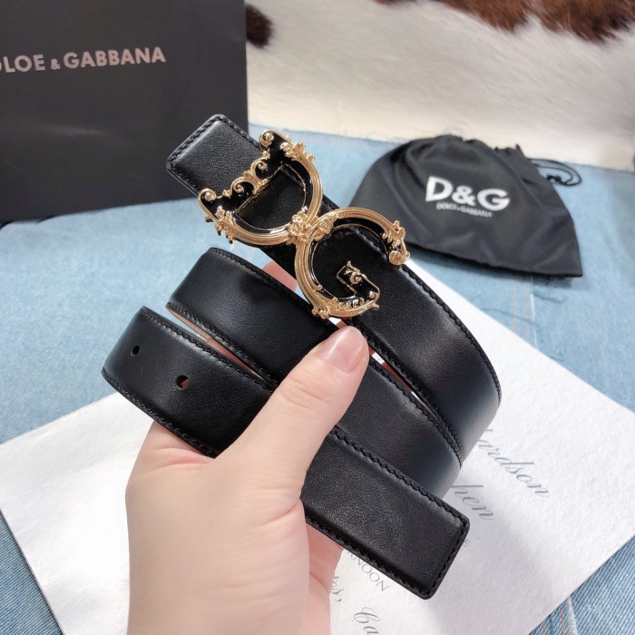 Free shipping maikesneakers D&G   Belts   30MM ( Maikesneakers)