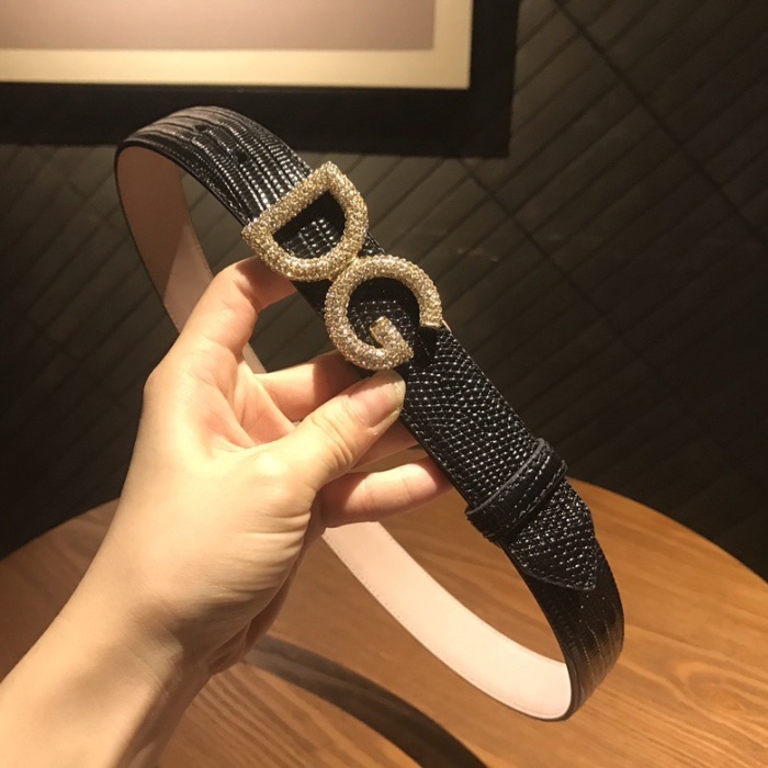 Free shipping maikesneakers D&G   Belts   30MM ( Maikesneakers)