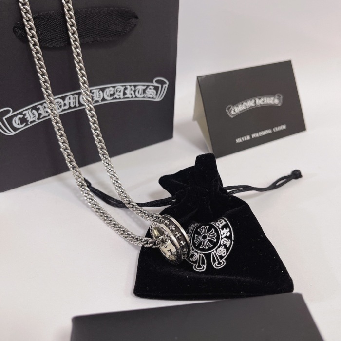 Free shipping maikesneakers Necklace   C*hrome H*earts
