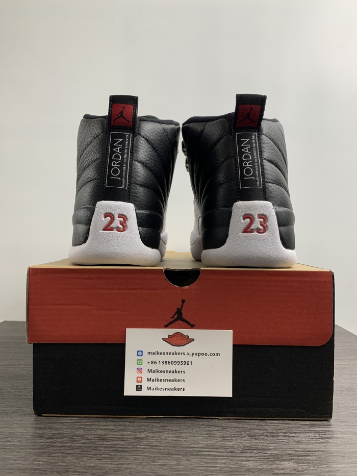 Free shipping maikesneakers Air Jordan 12 Playoffs 2022 Release Date CT8013-006