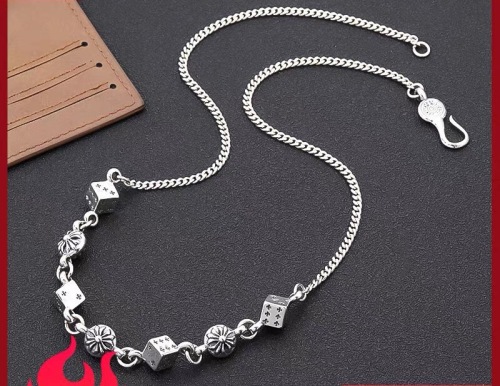 Free shipping maikesneakers Necklace   C*hrome H*earts