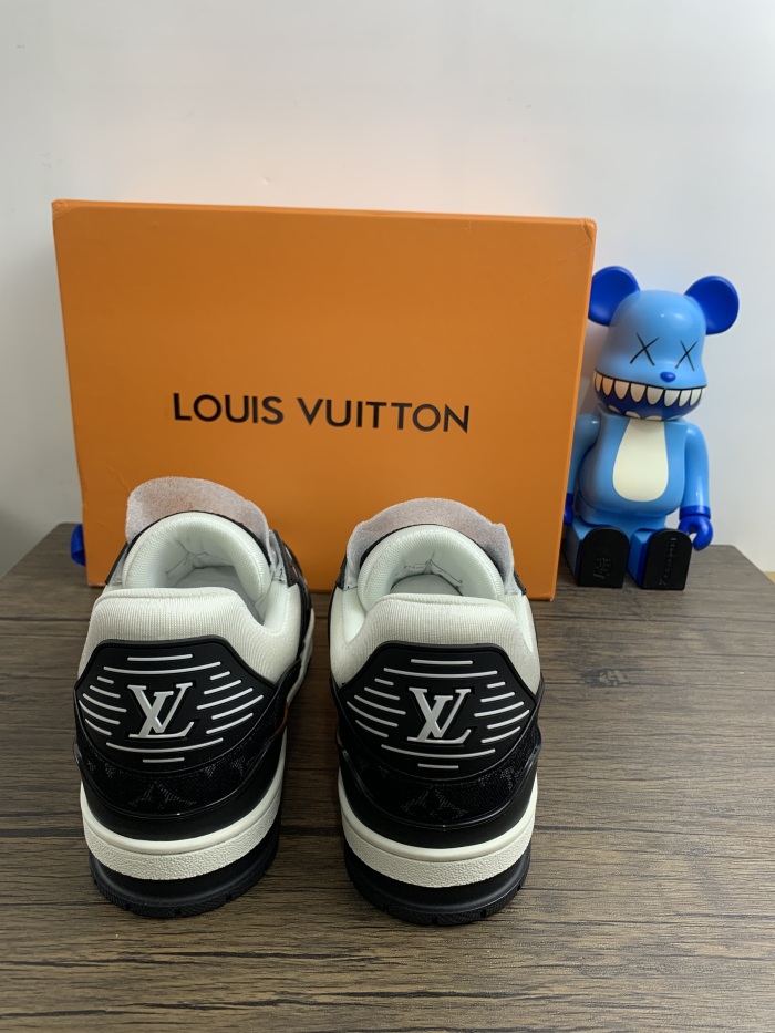 Free shipping maikesneakers Men  Women  L*ouis V*uitton  Top Sneaker